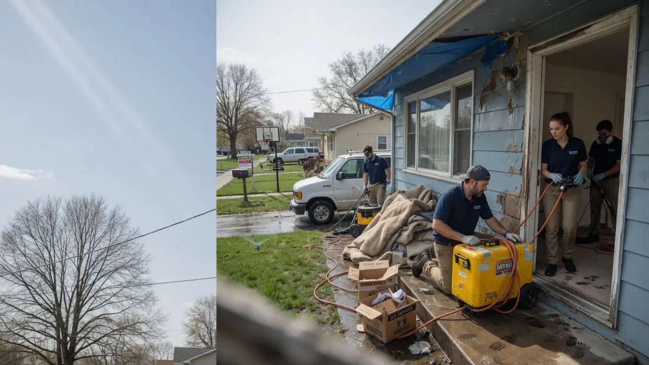 Basement Flood Cleanup in Center, NE near me